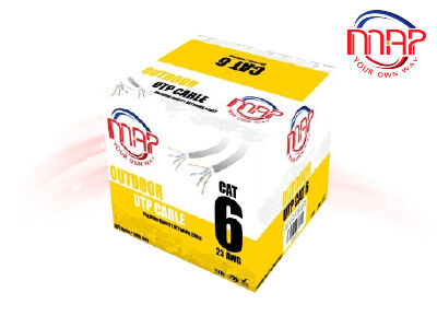 MAP CAT6 UTP OUTDOOR CABLE (305m-Box) MAP-CAT6-UTP-OUTDOOR-CABLE-(305m-Box)